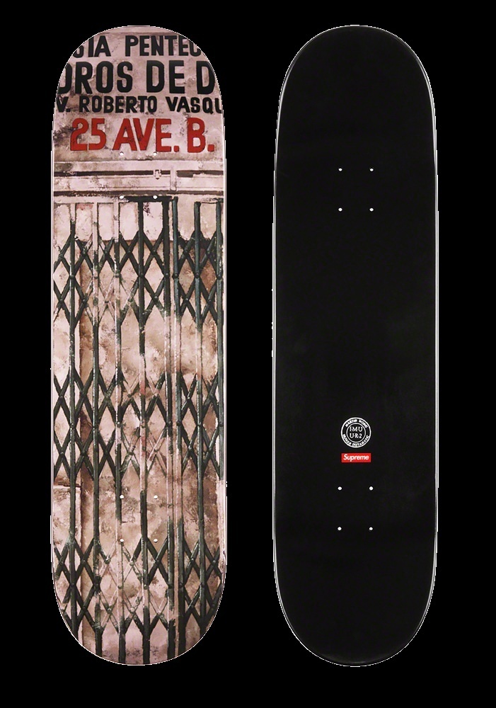 Martin Wong/Supreme Iglesia Pentecostal Skateboard